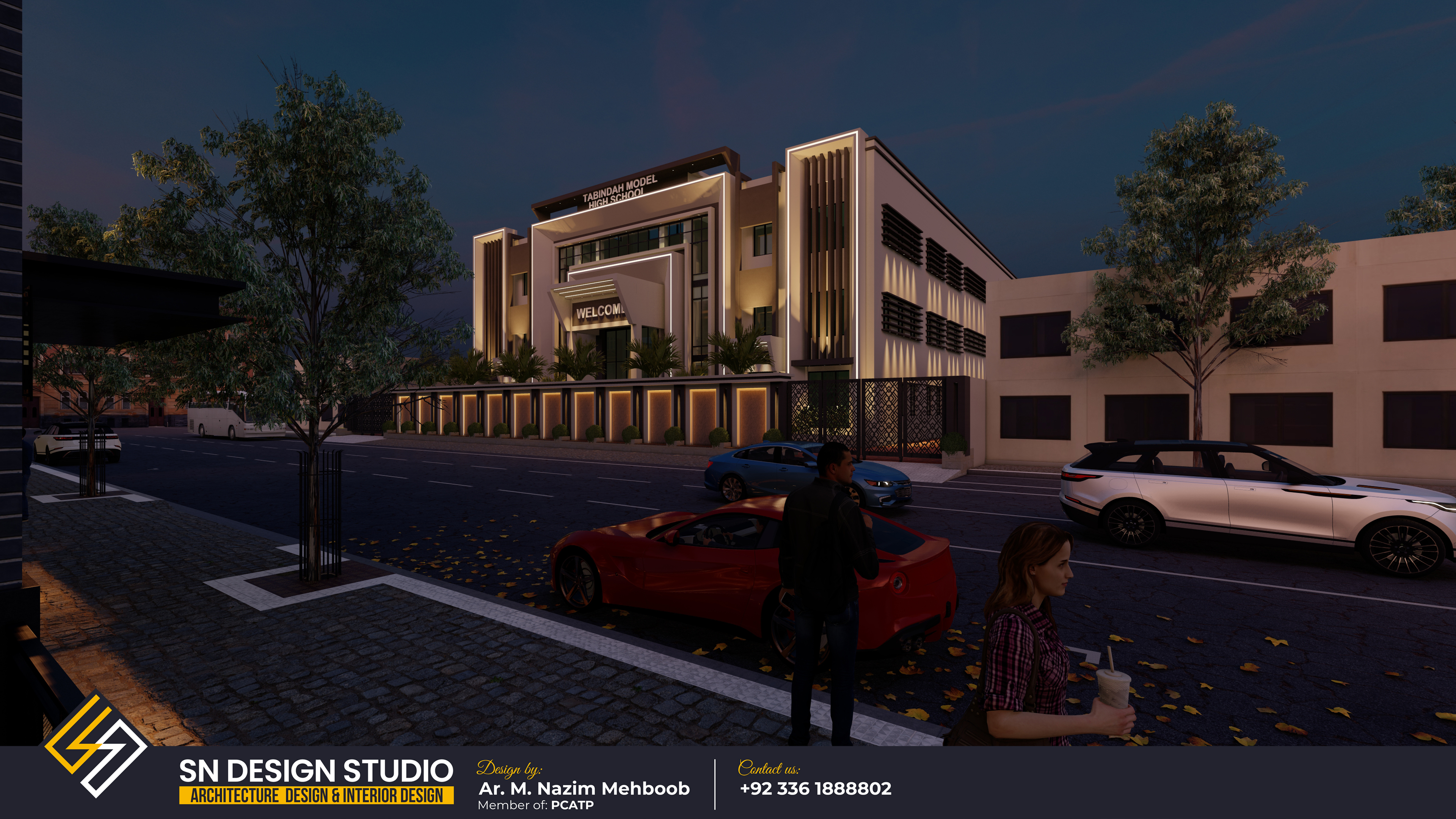 Tabindah 模型高中丨巴基斯坦丨sndesignstudio-22