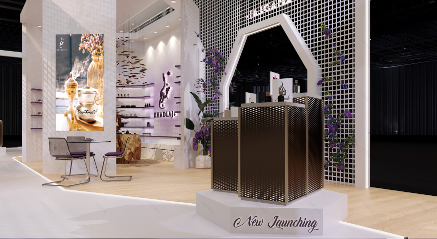 哈德拉杰香水展示台丨阿联酋迪拜丨Saeed Ali-13