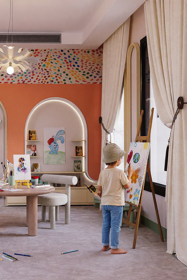 儿童学习之家艺术室丨阿联酋迪拜-7