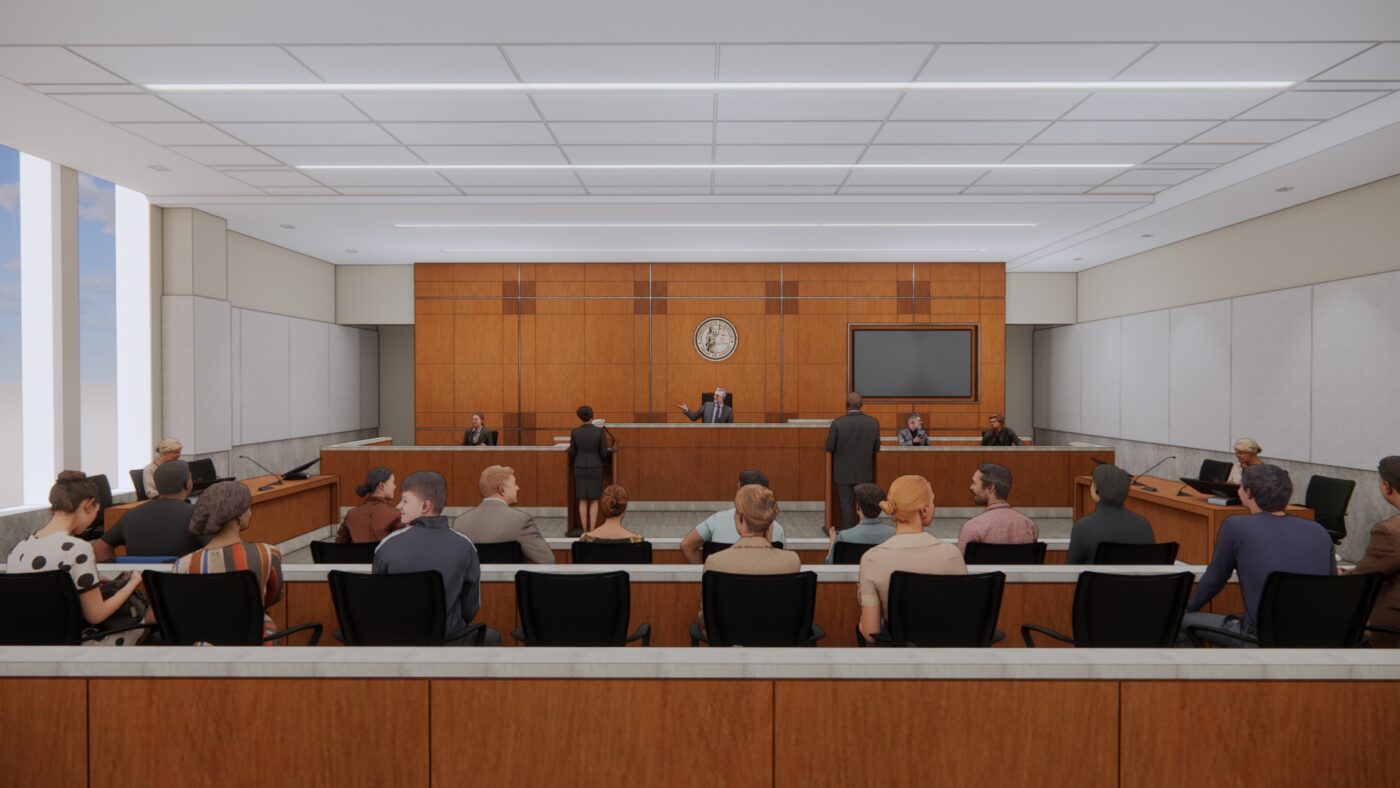 巴伦县司法中心丨美国-11