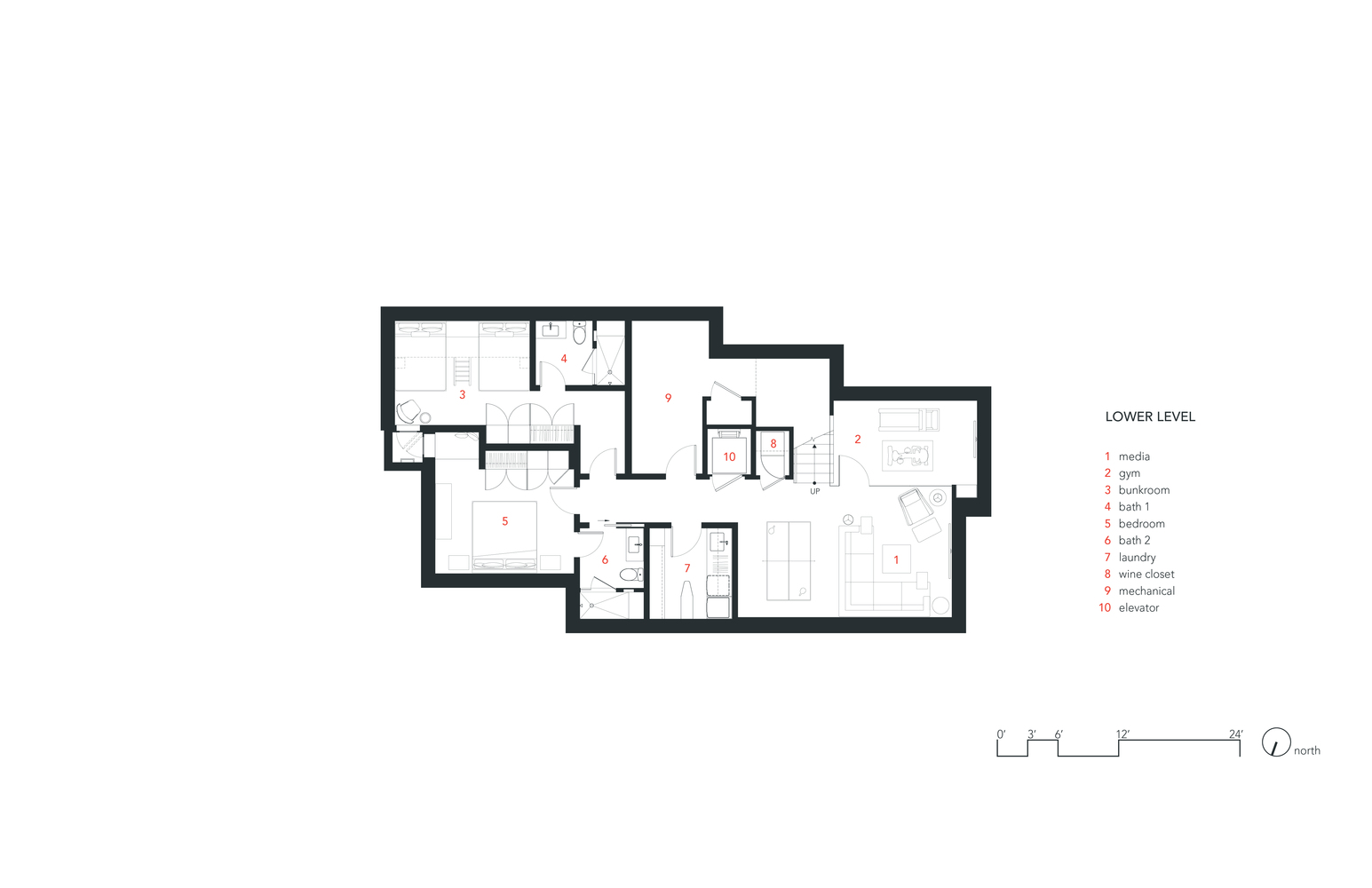 树影山居 · 惊艳视野的垂直设计丨美国阿斯彭丨Rowland+Broughton Architecture-41