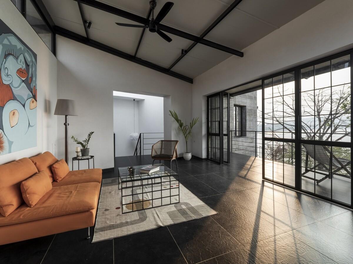 斜屋丨印度丨Red Brick Studio-13