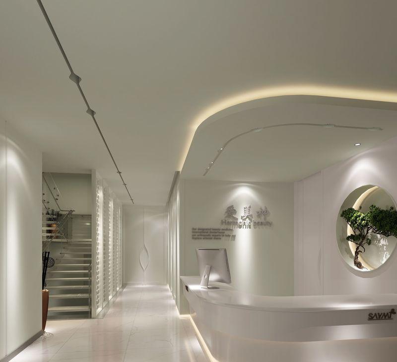 现代简约风美容院，曲线与禅意的完美结合-12