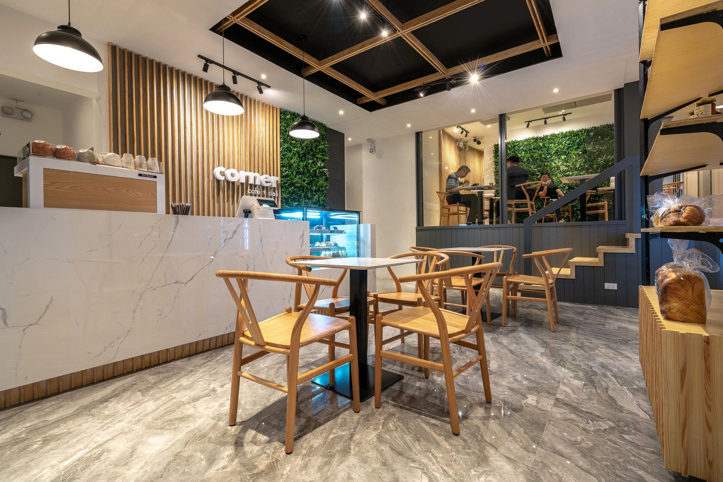 街角咖啡馆兼熟食店丨菲律宾马尼拉丨Sim Ateliers-18