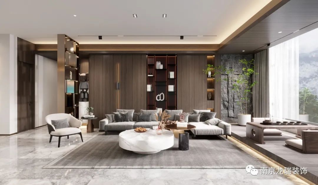 长发诸公别墅 · 简约轻奢之美丨南京龙瑞装饰设计工程有限公司-21