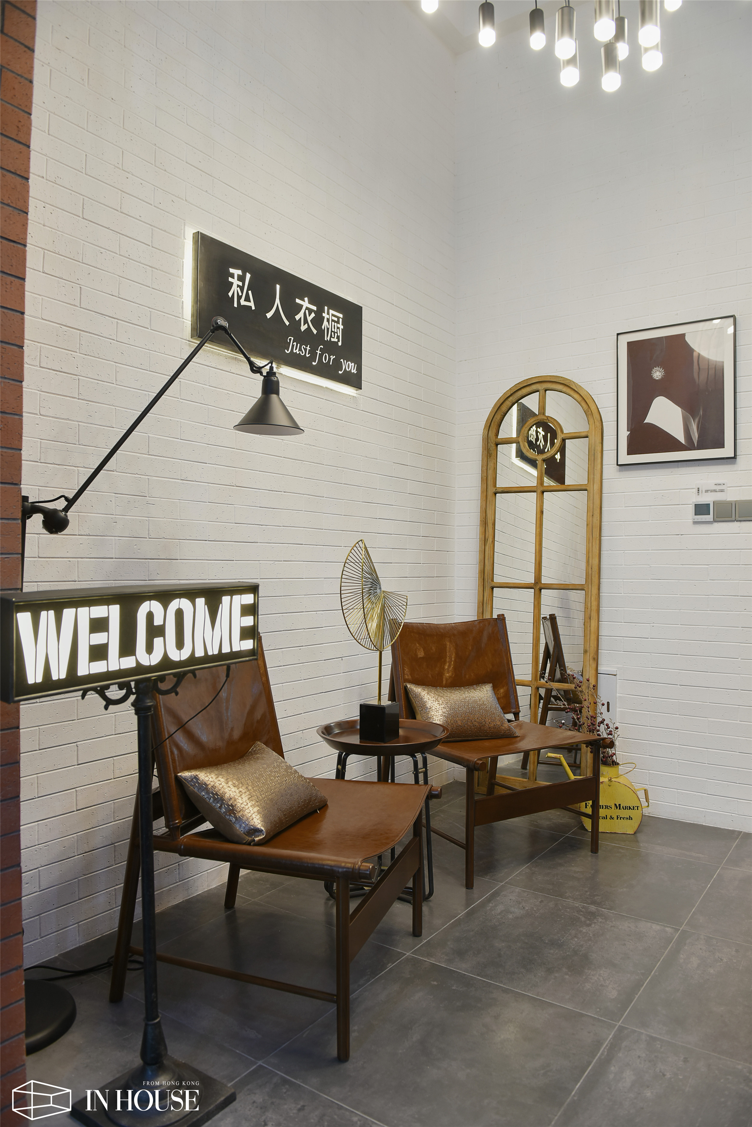 融创财富一号“私人衣橱”LOFT工业风公寓样板间设计——INHOUSE设计！-22