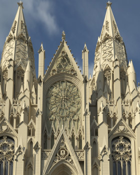 St Patrick`s cathedral in NY (3Ds Max)