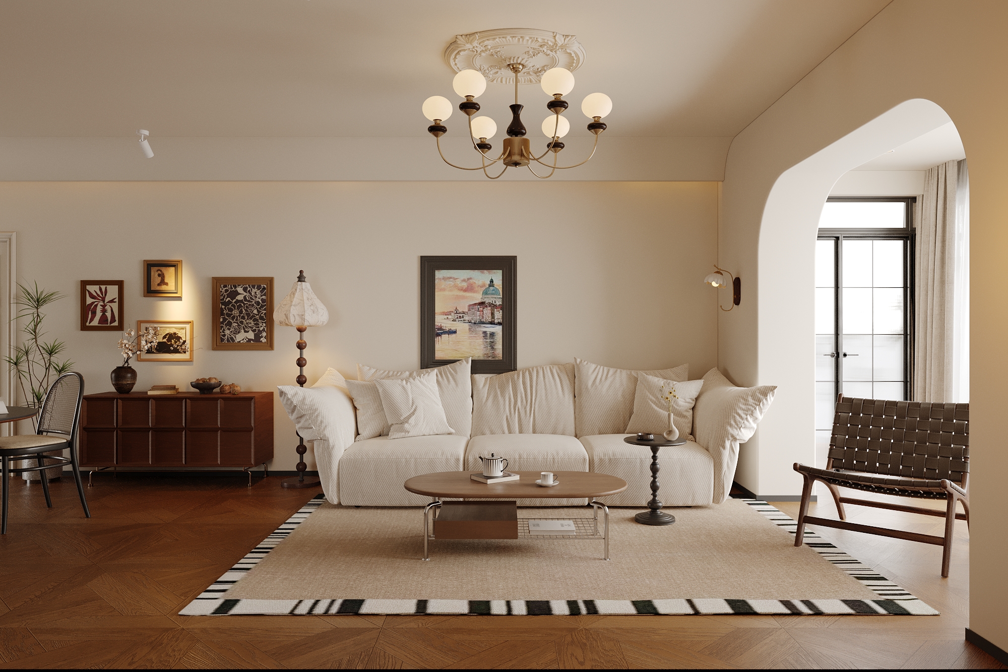 南洋复古风客餐厅丨余阳视觉-8