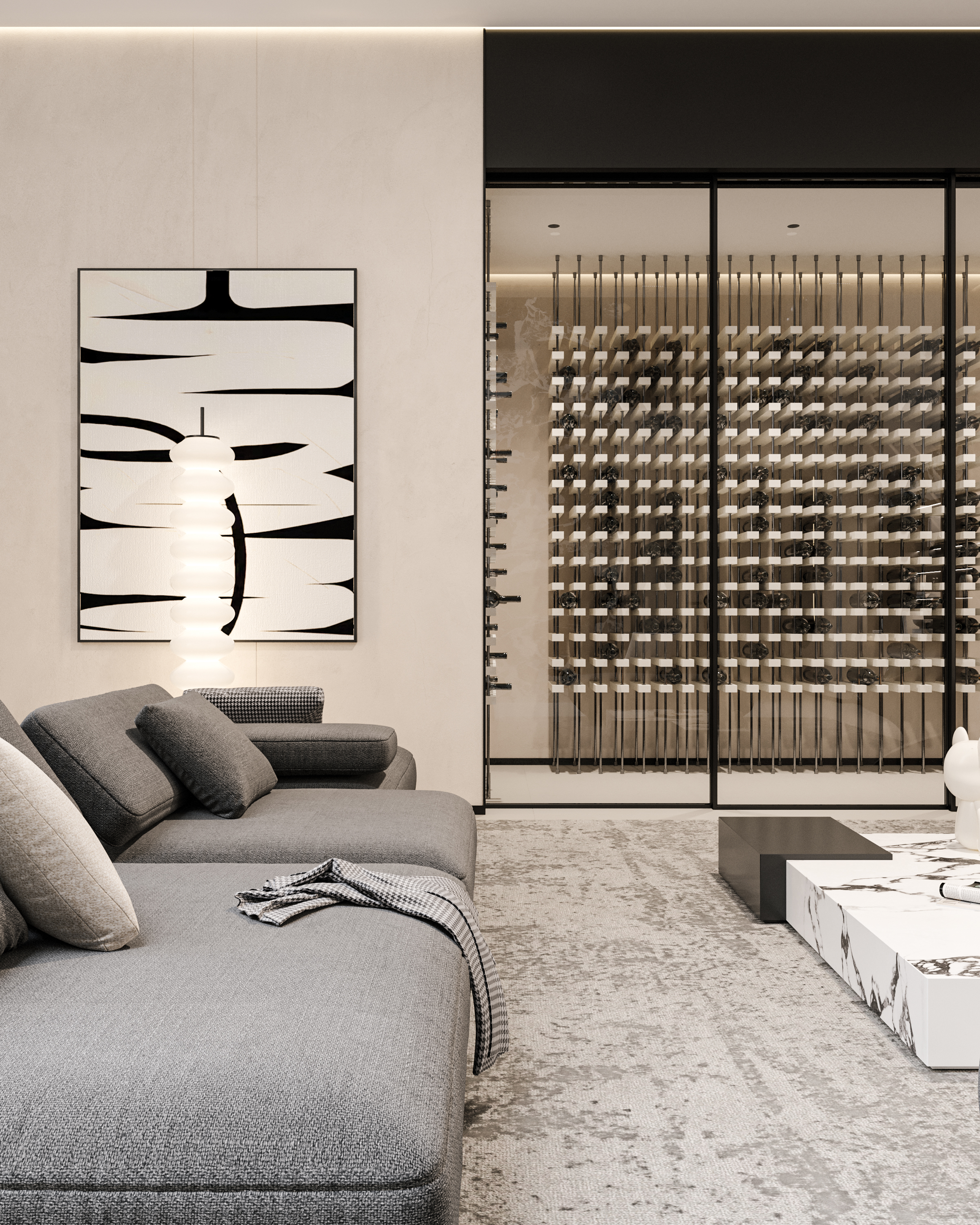 现代风格别墅效果图作品丨冈舍-16