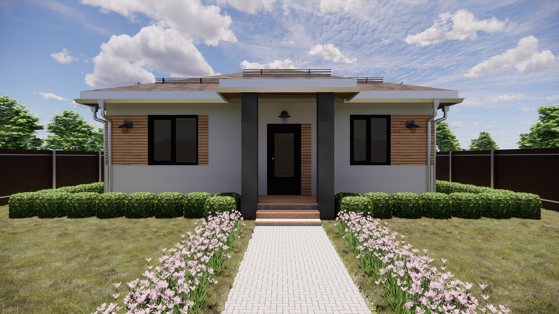 93平方米单一层天然气块房屋项目-1