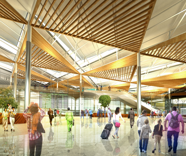 顿河畔罗斯托夫“南方”机场客运航站楼概念设计丨俄罗斯顿河畔罗斯托夫丨ASADOV建筑事务所-42