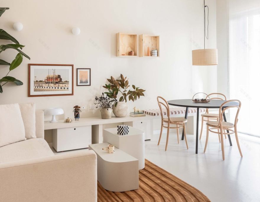 小户型丨意大利博洛尼亚丨Jessica Pinotti-1