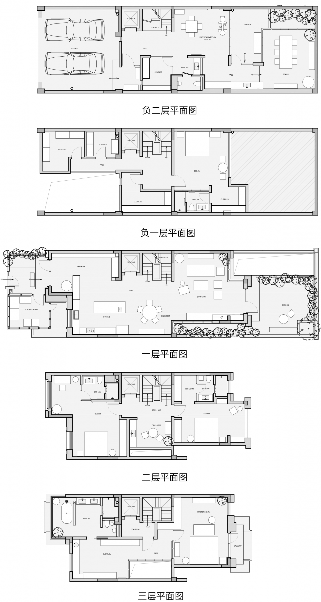 重庆壹号湖畔550㎡私宅丨中国重庆丨WUJI DECO物集设计-44