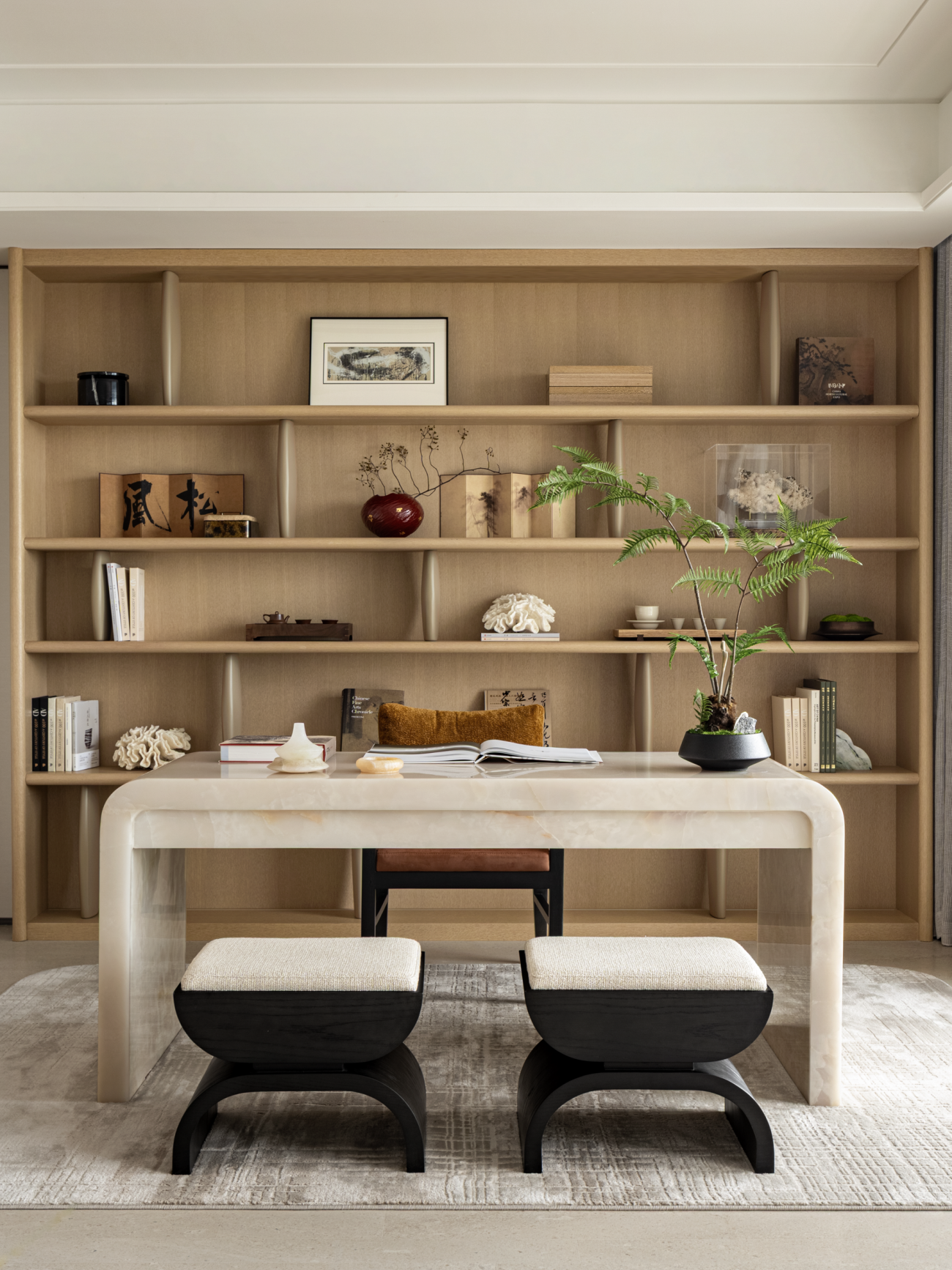 诗意空间设计 | 深圳鹏瑞鹭璟府展示样板间-44