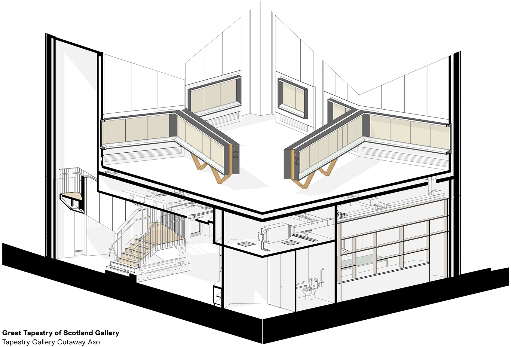 苏格兰挂毯展廊丨英国苏格兰丨Page Park Architects-33