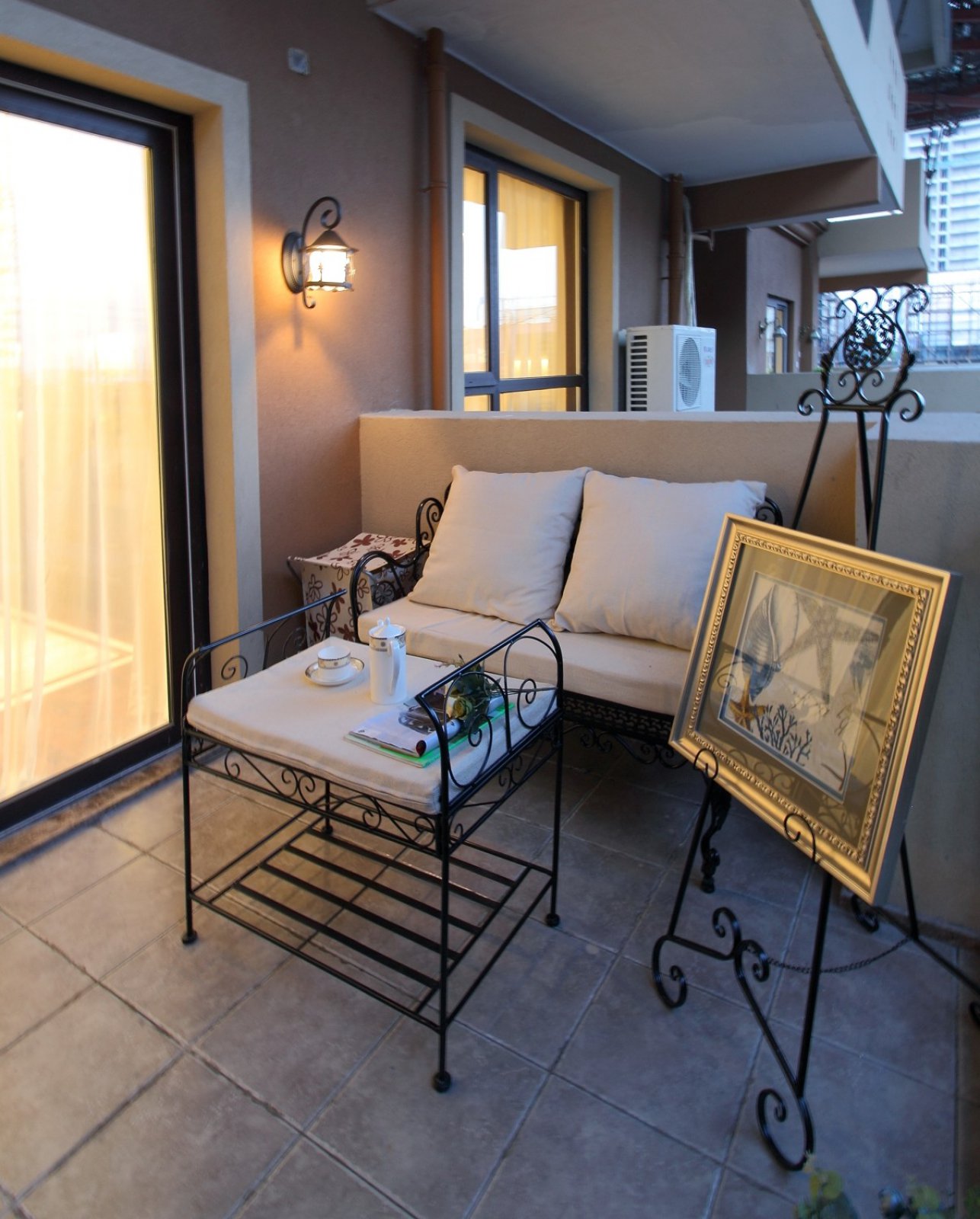 地中海风情样板间小户型-2