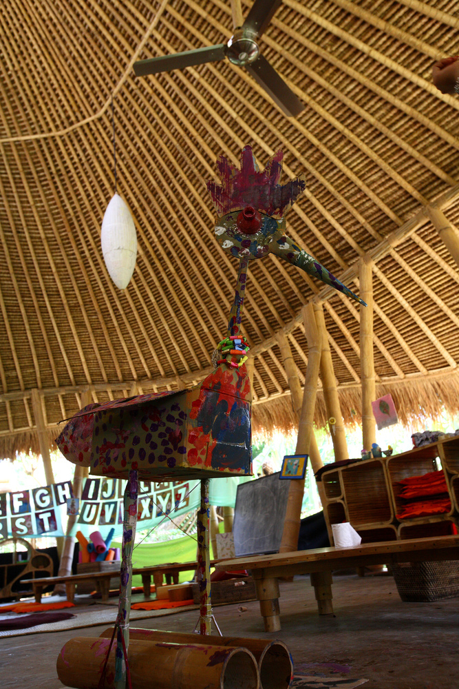Kindergarten Classroom at Green School IBUKU-43