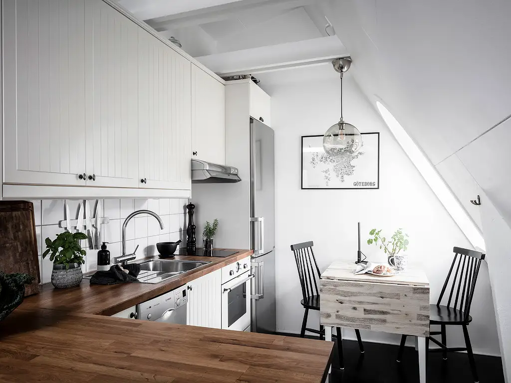 简约瑞典工作室 舒适睡眠空间-8