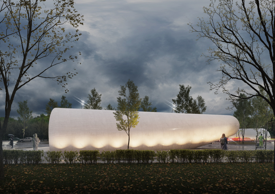 KLENOVY BOULEVARD 2 地铁站丨俄罗斯莫斯科丨KPLN 建筑团队-0