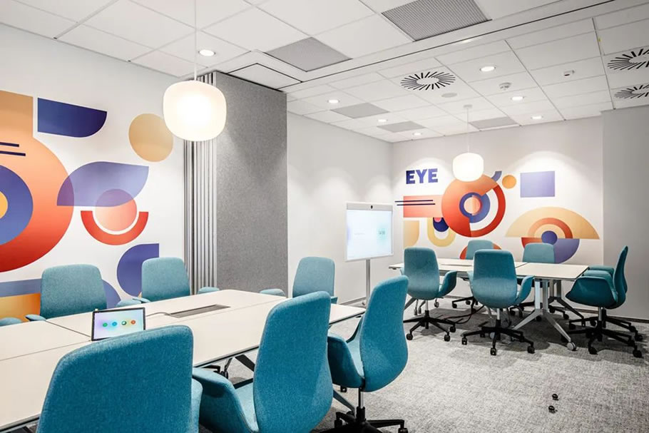 爱尔康 Alcon 波兰全球服务中心办公设计丨波兰华沙丨Colliers Define-37
