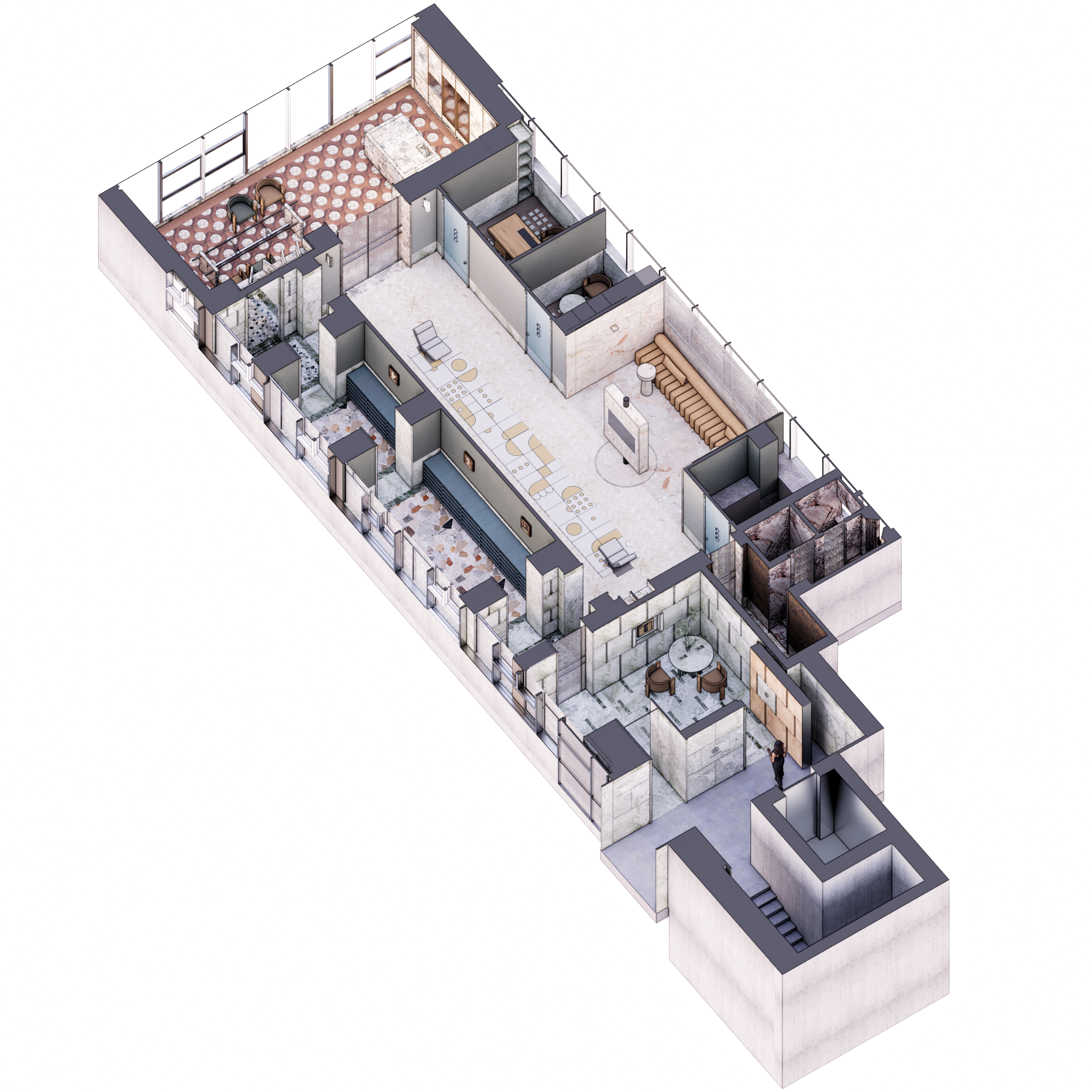 新作 · 鹏和朋友们|米兰豪宅石材运用指南丨中国深圳丨PENG PARTNERS鹏和朋友们设计事务所-156
