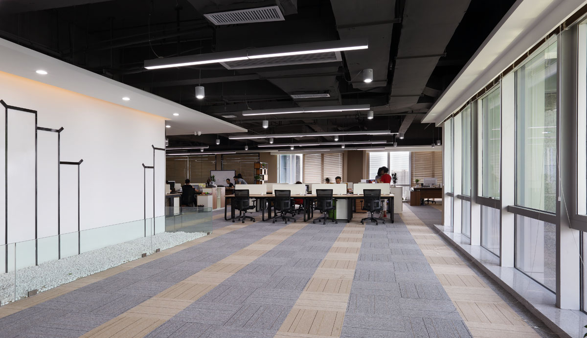 艾艾贴生物科技公司新中式办公室设计-29