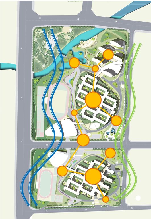莆田一中“海、山、水”主题校园设计,呈现自然与人文融合之美-95