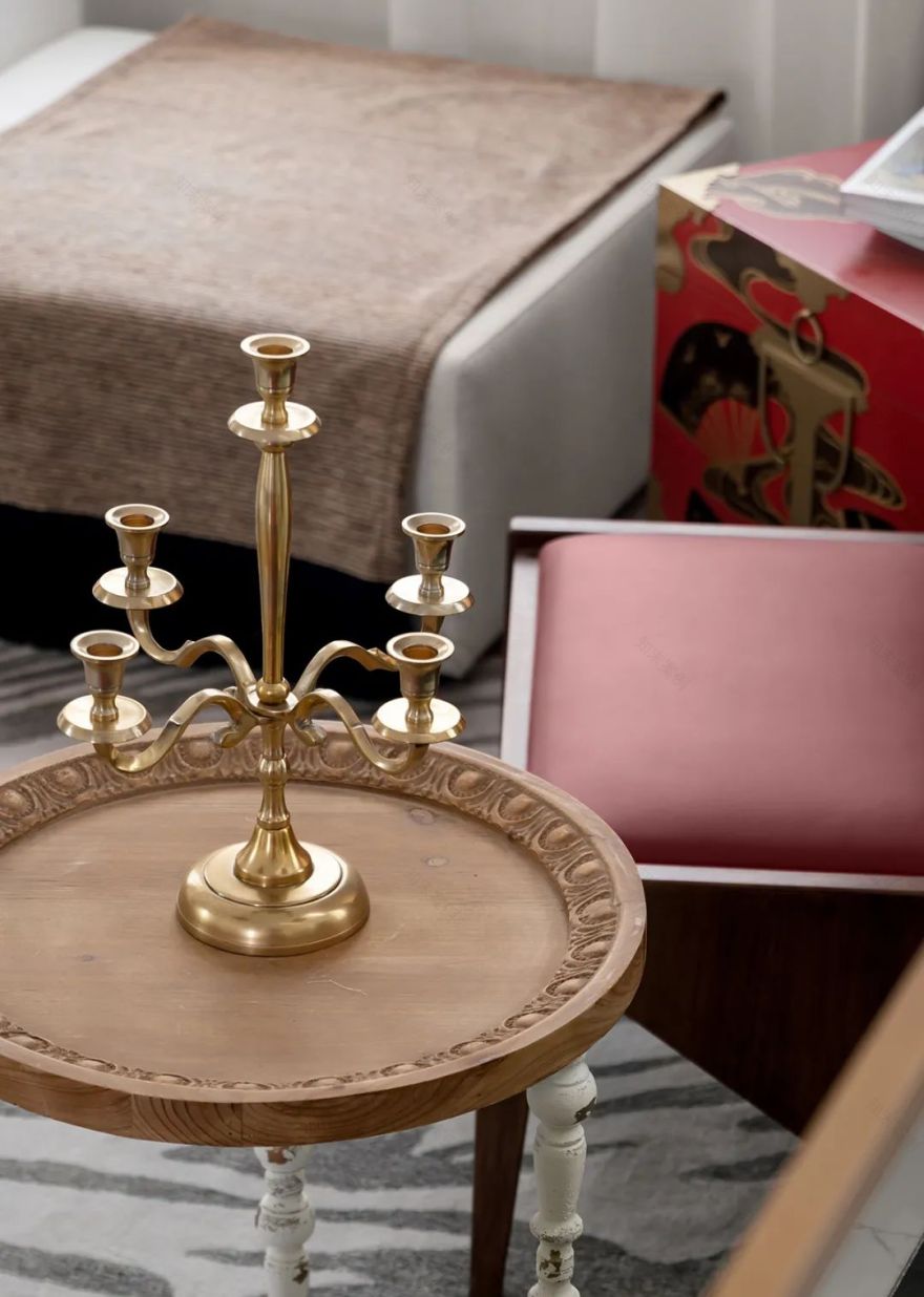 春风十里样板 · 复古中古风设计重塑优雅生活空间丨路明,王岩,刘伟-21