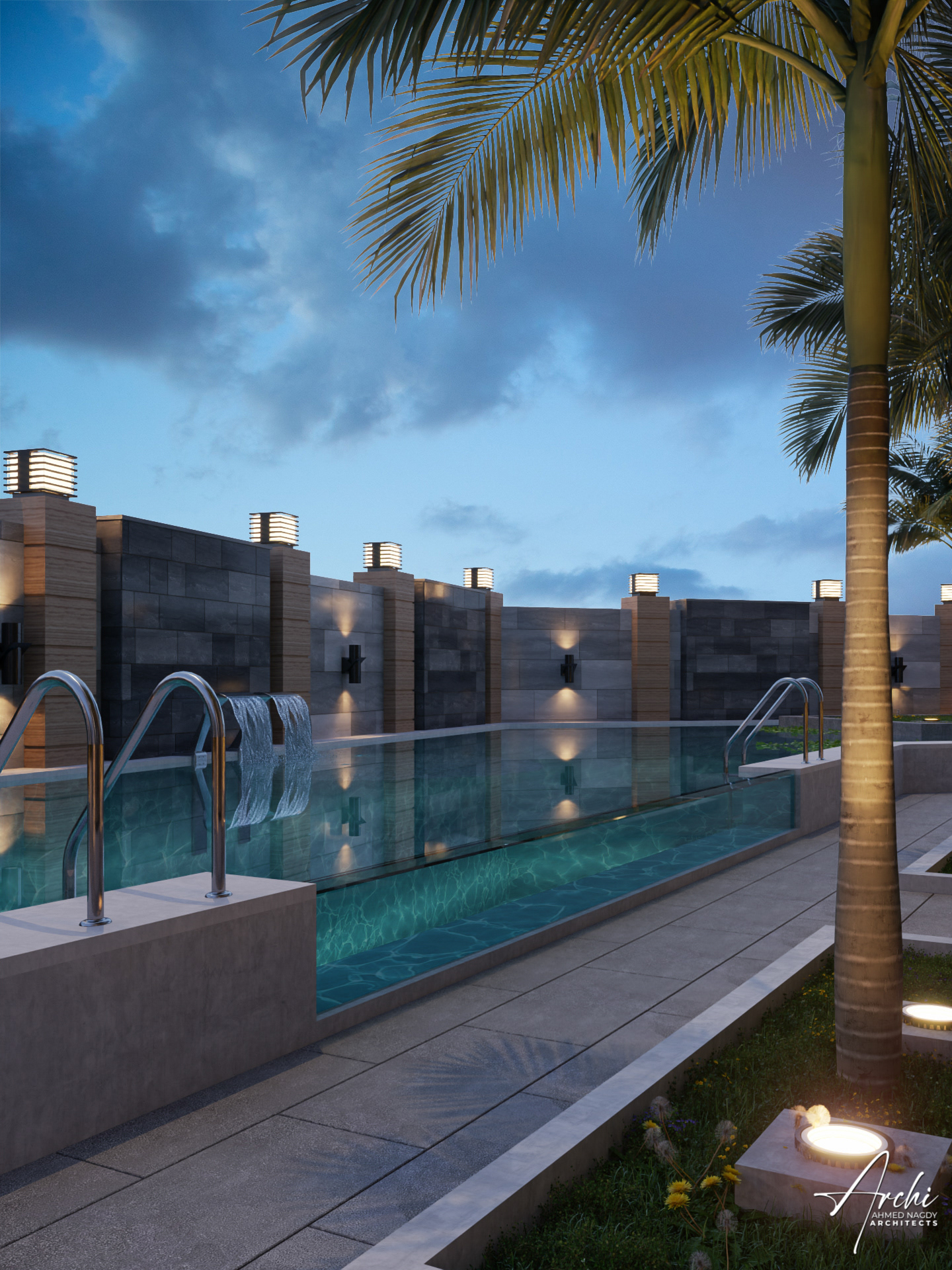 Villa's Landscape & Façade Design-4