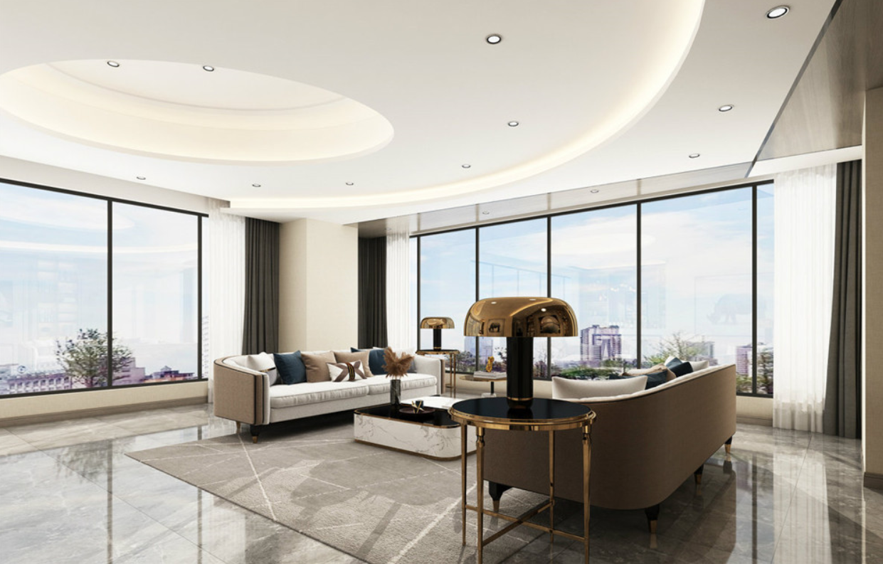 新中式遇见工业风办公空间设计丨中国上海丨北京中本建筑装饰工程有限公司-5