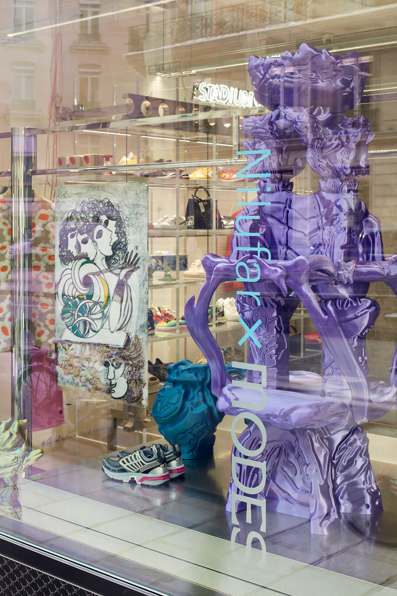 巴黎 Modes 精品店装置设计丨法国巴黎丨Nilufar Gallery-20