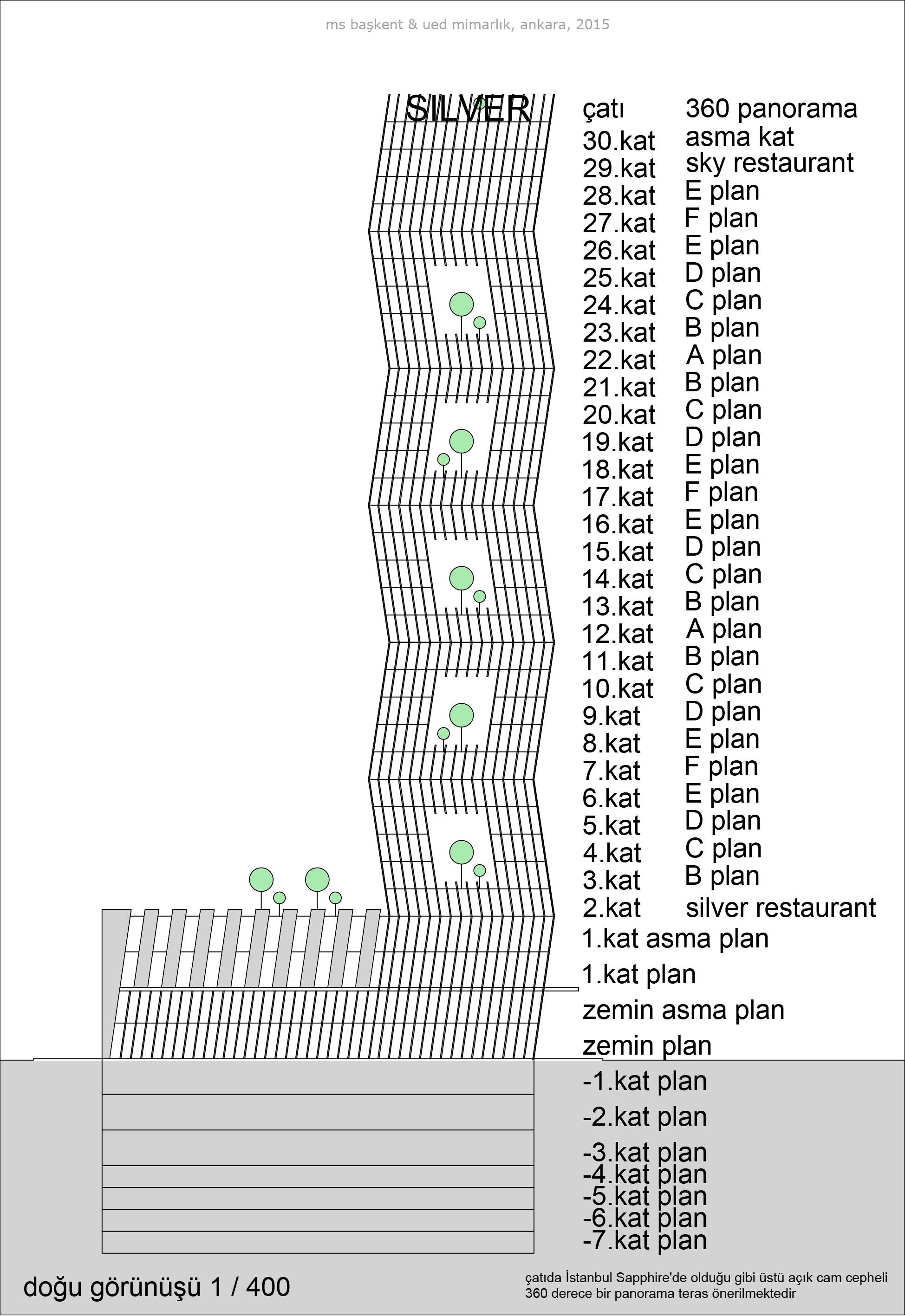 银塔商业办公楼室内设计解析-5