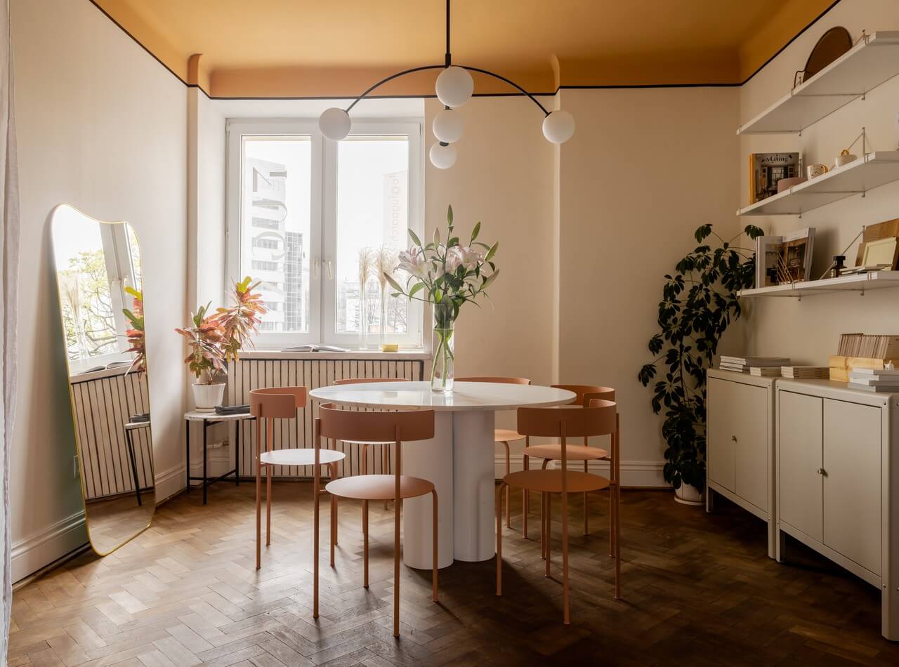 90平华沙阁楼风住宅设计丨波兰华沙丨Tatsiana Siamashka – ART and DESIGN-40