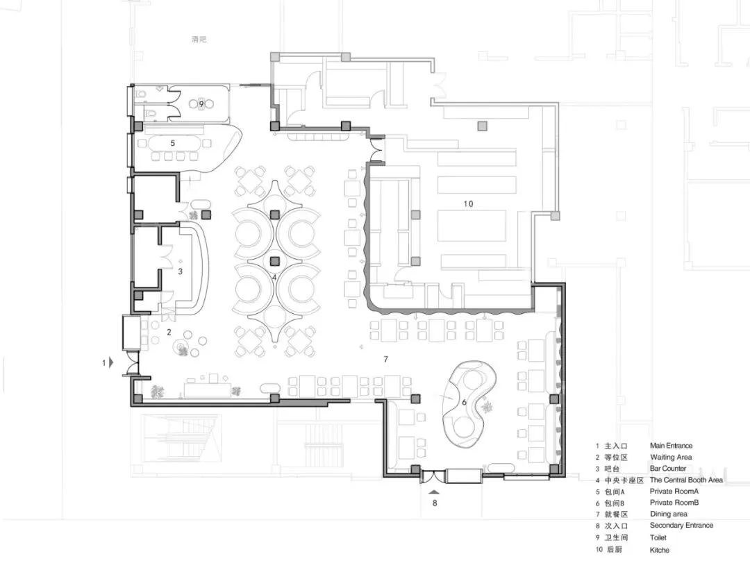 Meet 11 花漾餐厅丨中国常州丨力场（北京）建筑设计-111