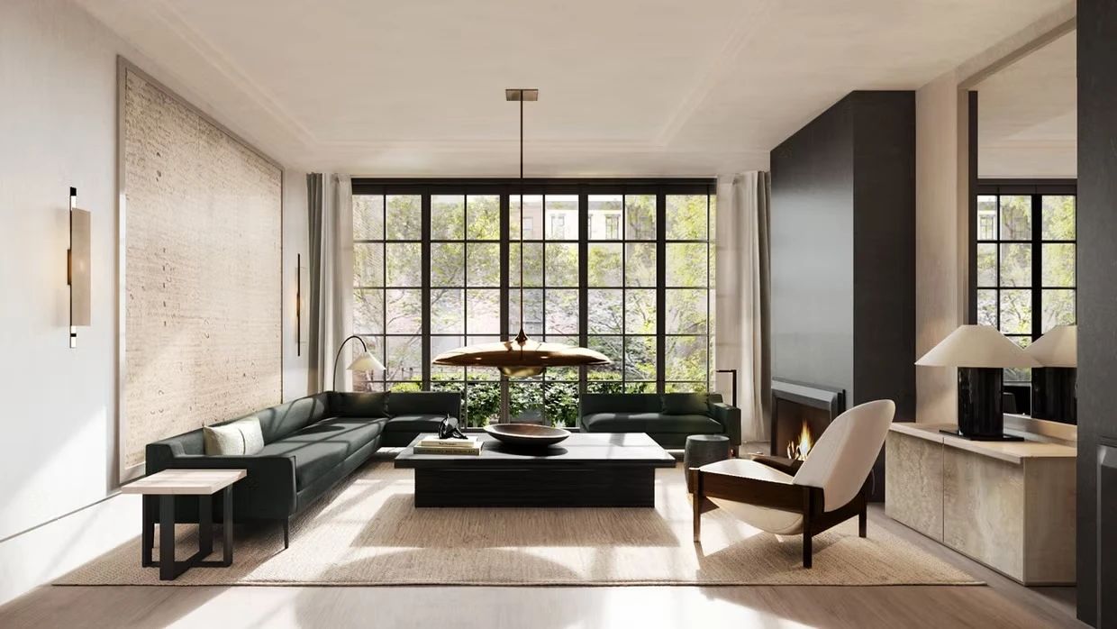 纽约Tribeca区双层挑高LOFT改造项目丨美国纽约丨Helena Clunies  Ross Design工作室-16