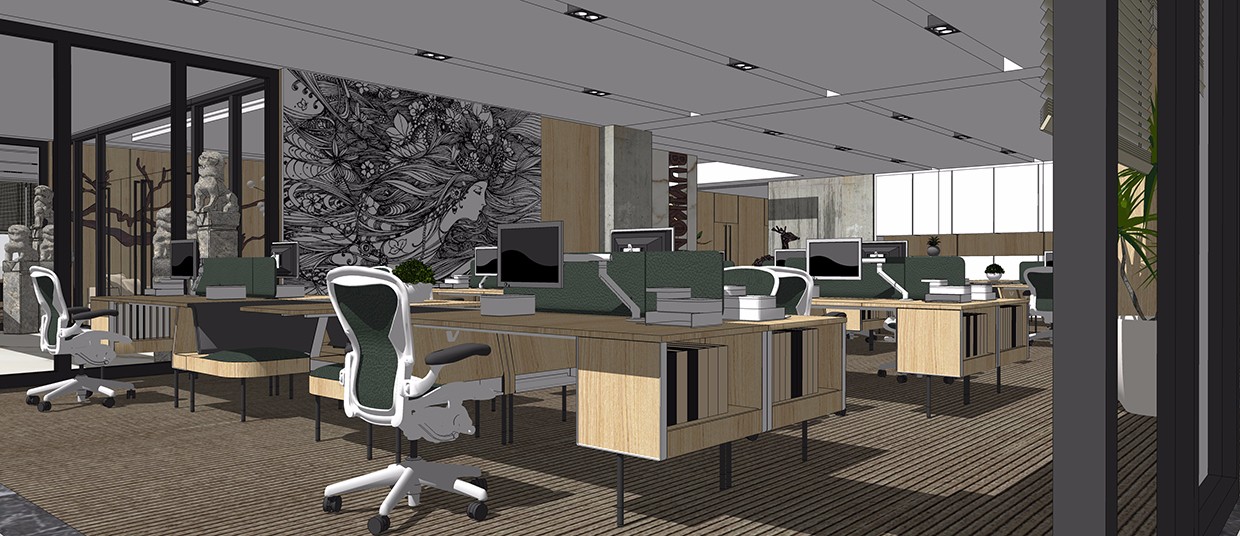 布衣空间   办公场景-4