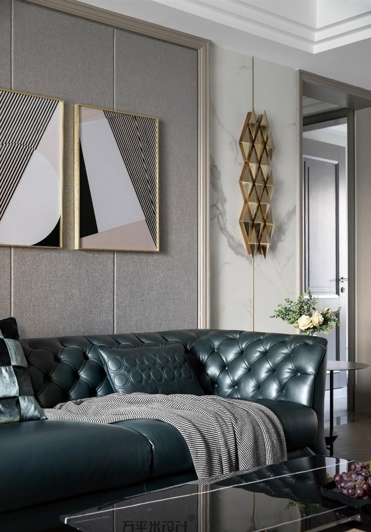 卓越浅水湾 132㎡现代轻奢家居设计,功能与美学的完美融合-40