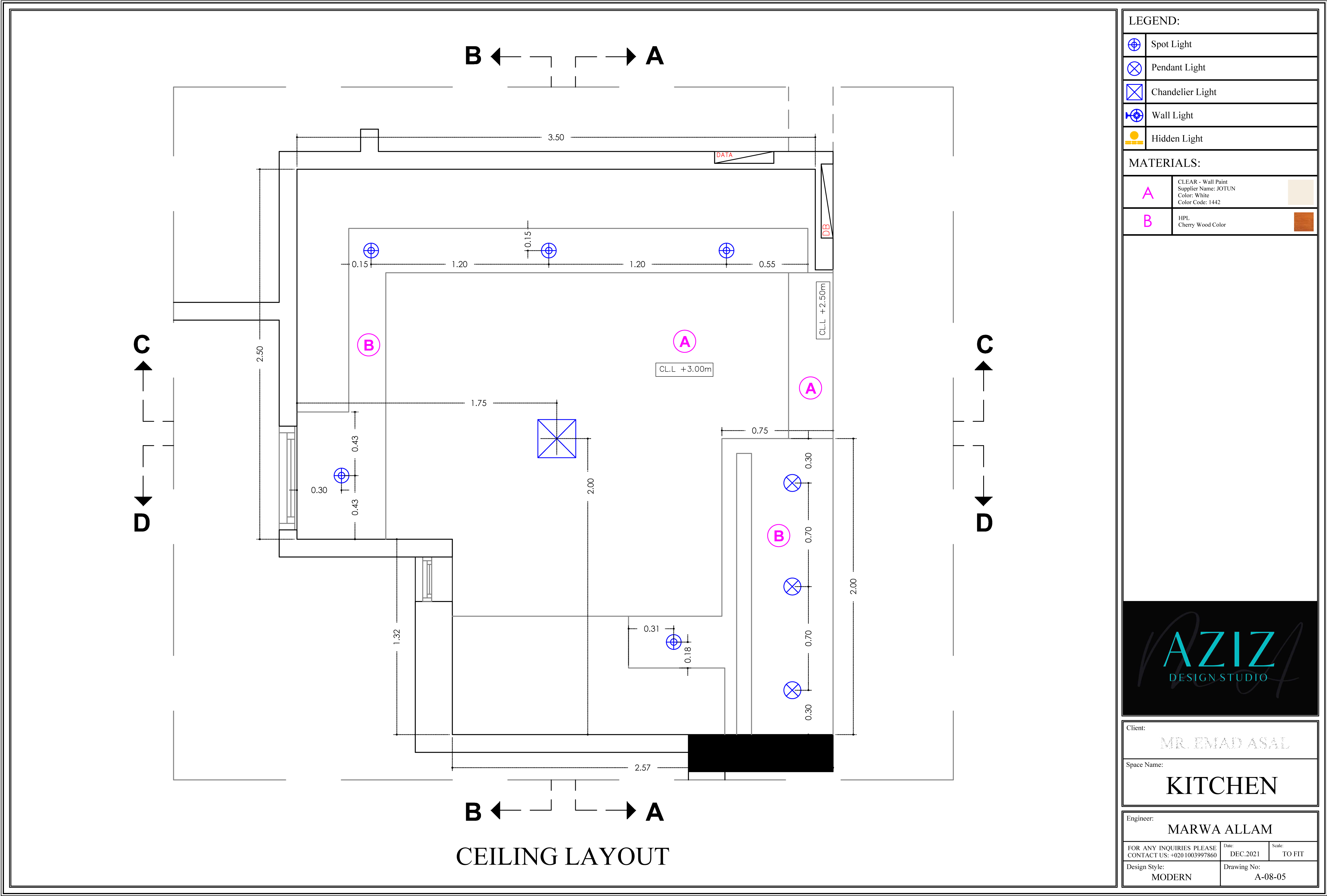 OPEN KITCHEN 工作图纸-11