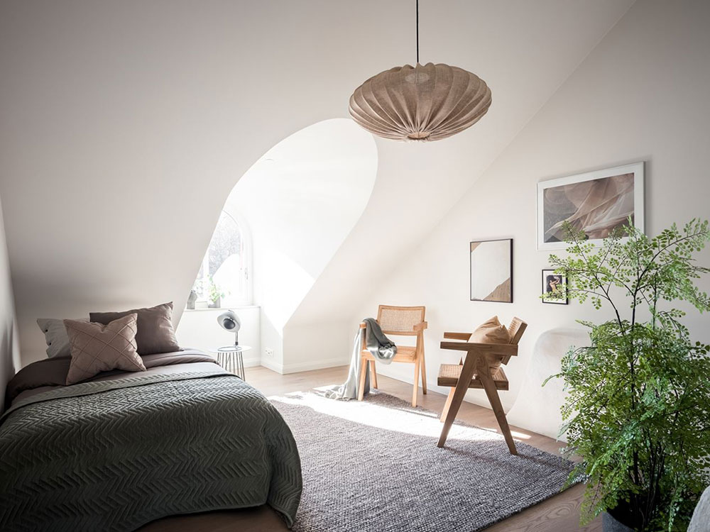 斯德哥尔摩优雅现代阁楼设计-21