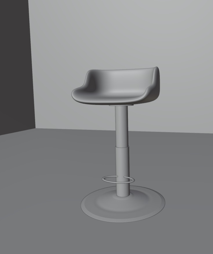 BLACK & WOOD - Counter stool-6