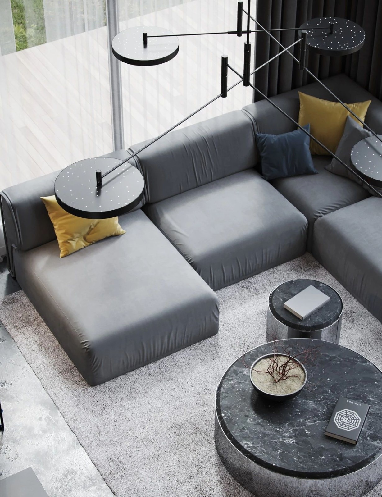 270㎡圣彼得堡现代风住宅 | MirrorR Studio-4