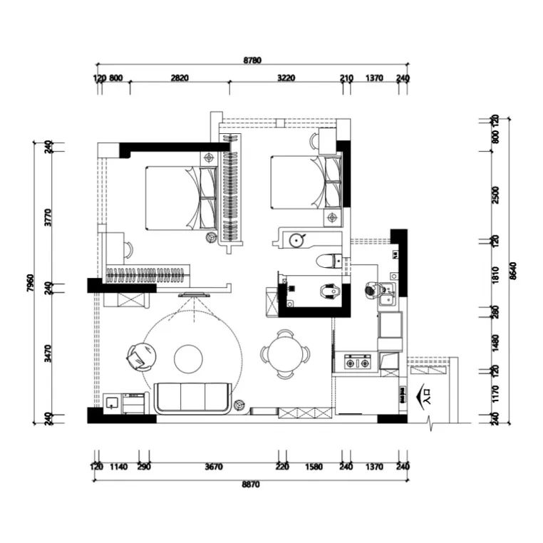 无向空间设计 | 旧房改造华丽变身-20
