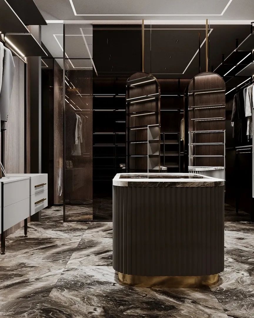 637㎡现代奢华大宅丨俄罗斯莫斯科丨PROSVIRIN DESIGN 团队-48