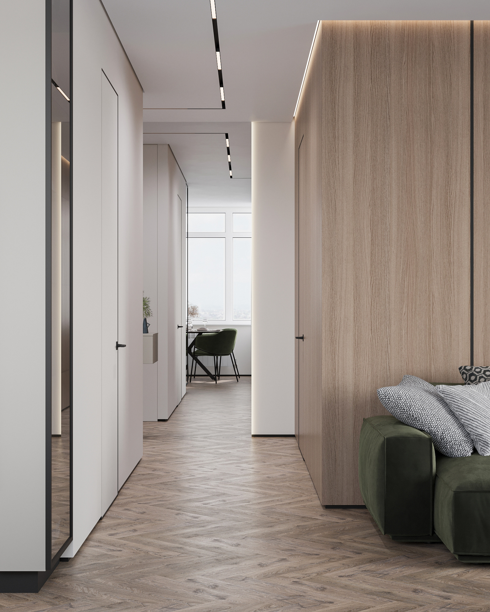 Bally 厨房与客厅设计-15