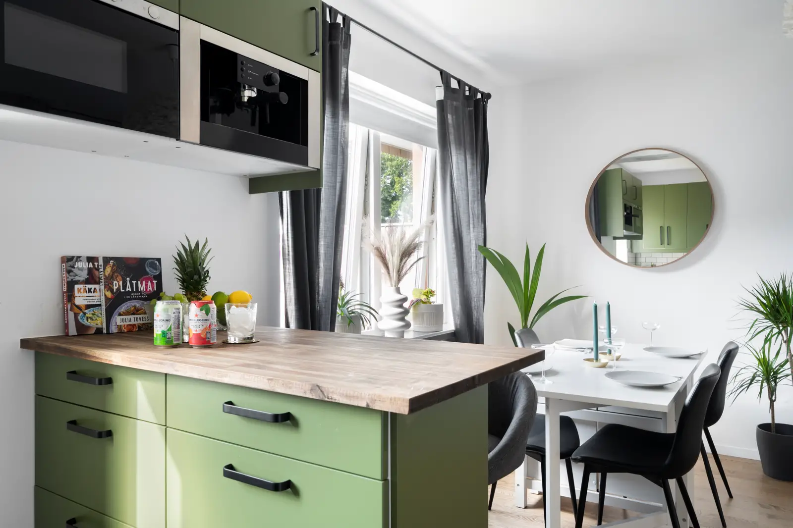 瑞典 26m2 绿色时尚工作室-14