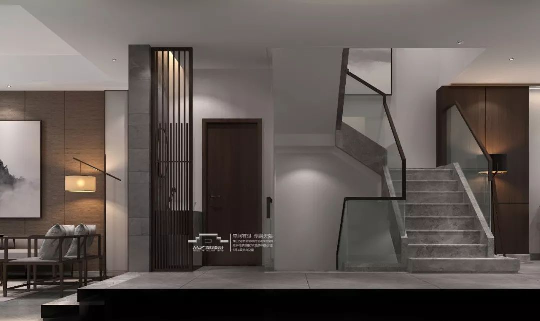 《东方格调·墅》品之筑设计,打造 480㎡自然生活空间-12