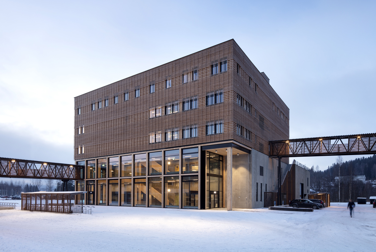 挪威 Gjøvik 大学学院丨Reiulf Ramstad Arkitekter-18