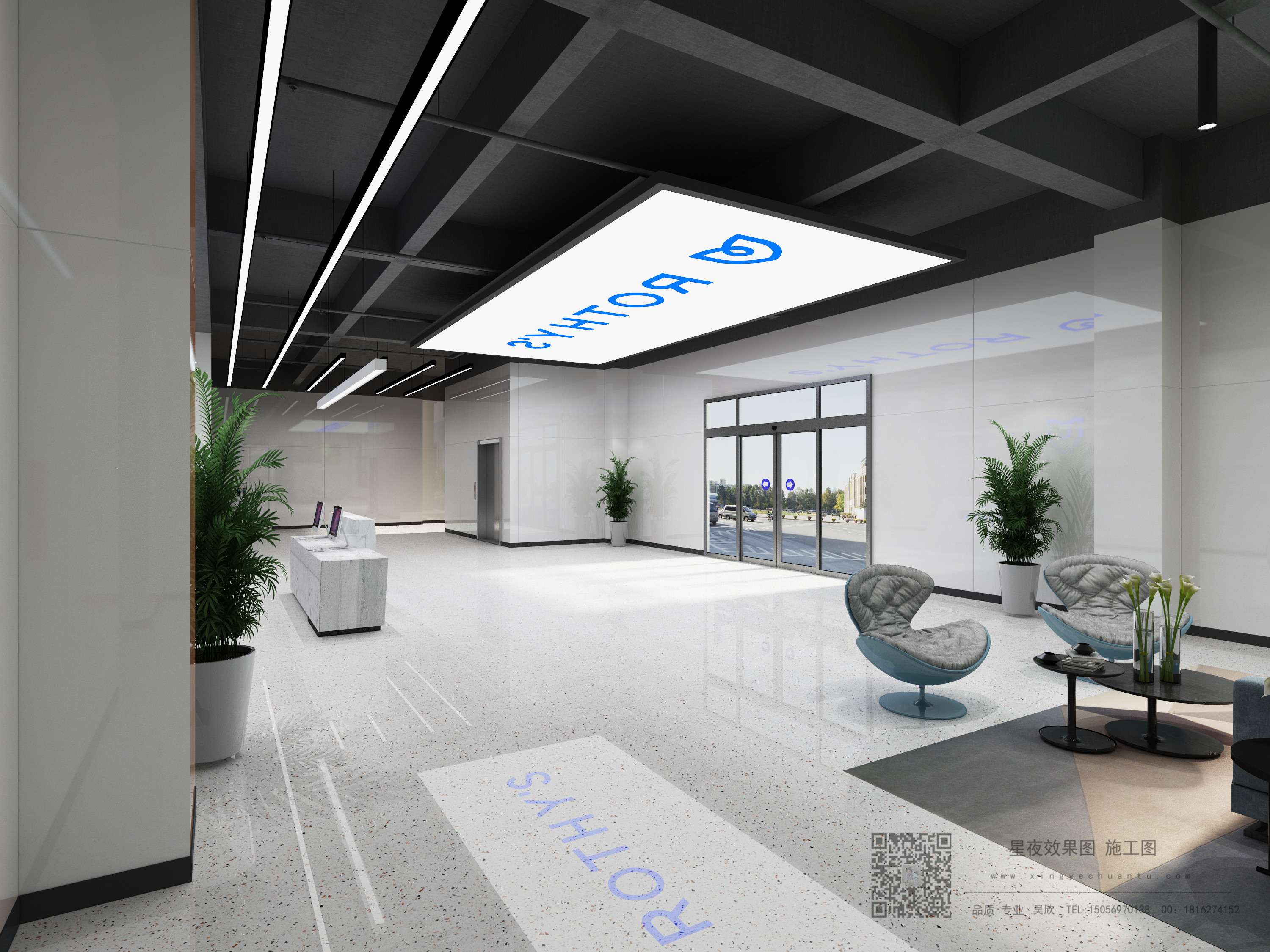 办公空间效果图赏析                     -6