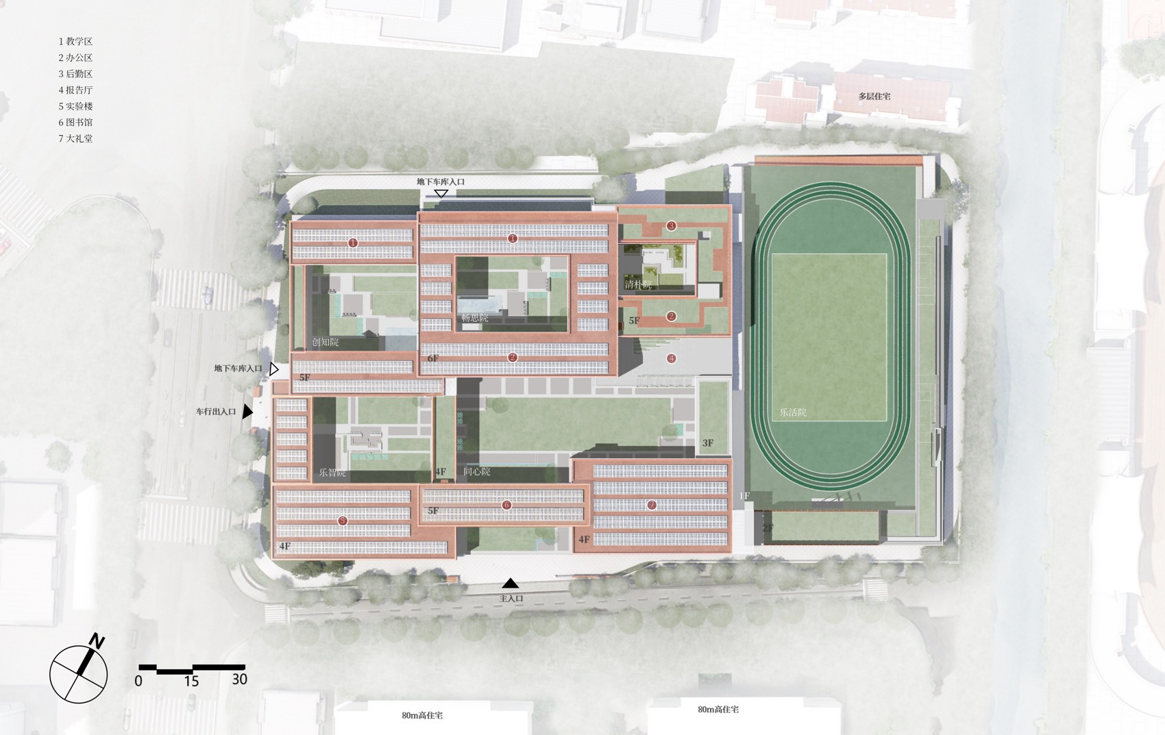 上海徐汇区华之门地块规划中学新建工程丨中国上海丨同济大学建筑设计研究院（集团）有限公司·原作设计工作室-90