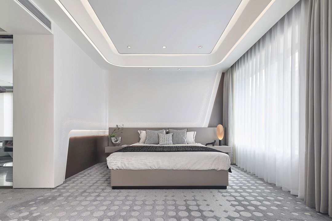 重庆龙湖揽境九曲河样板房——现代山水诗意空间-34